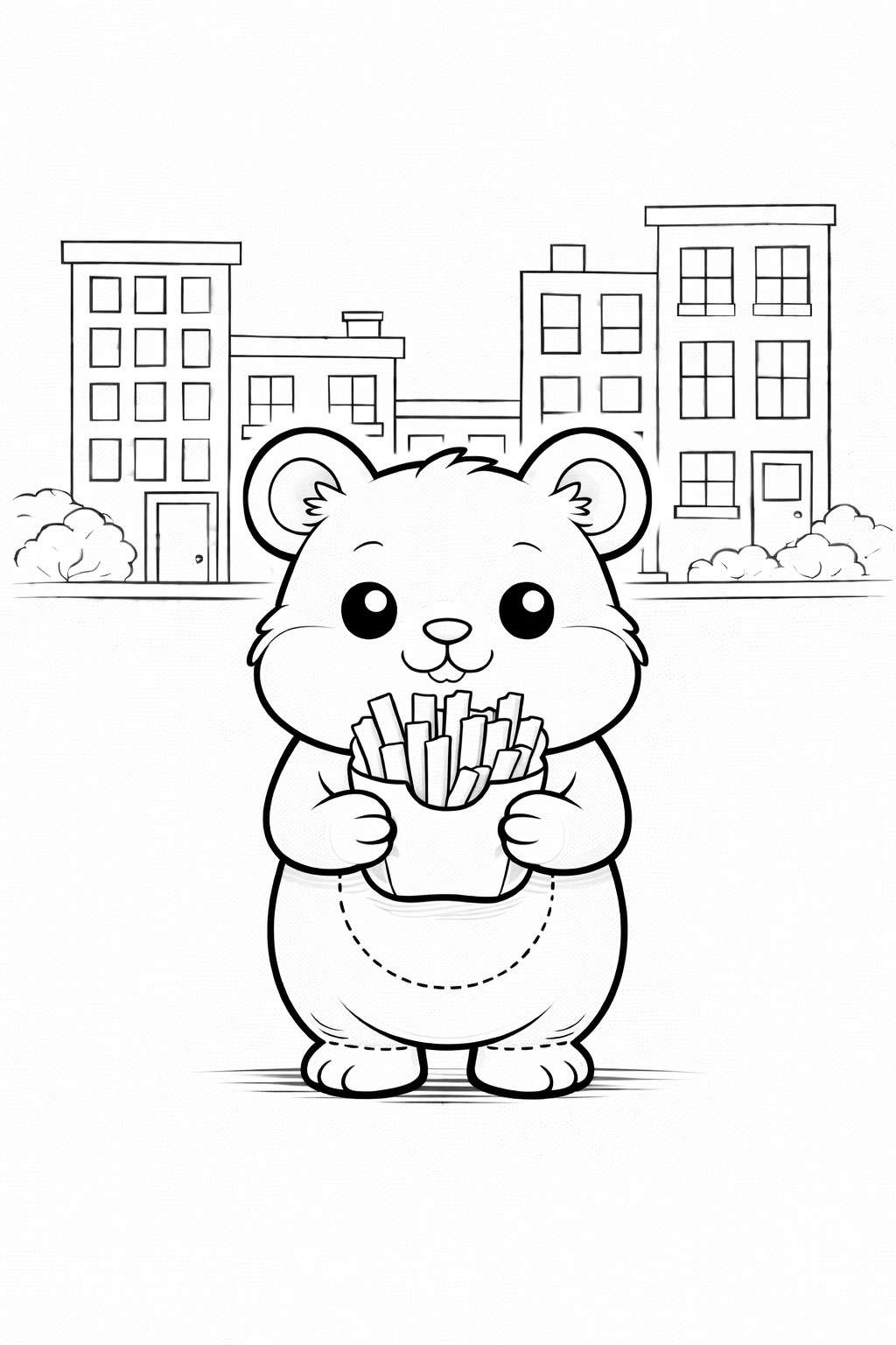 Free Coloring Rendering Coloring page for kids on Behance :: Behance