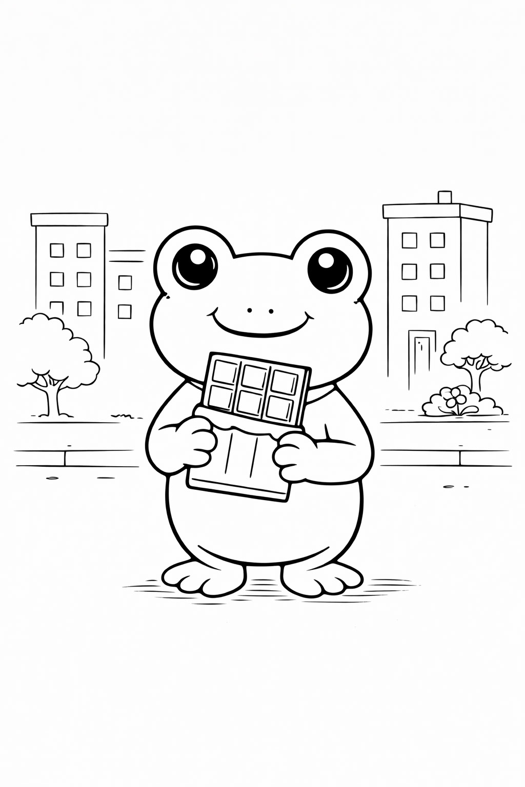 Free Coloring Rendering Coloring page for kids on Behance :: Behance