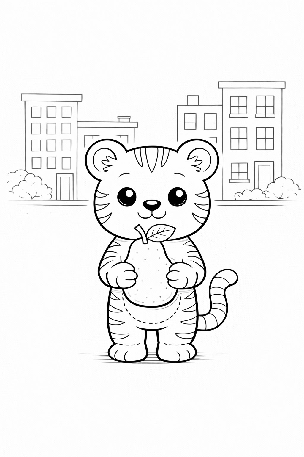 Free Coloring Rendering Coloring page for kids on Behance :: Behance