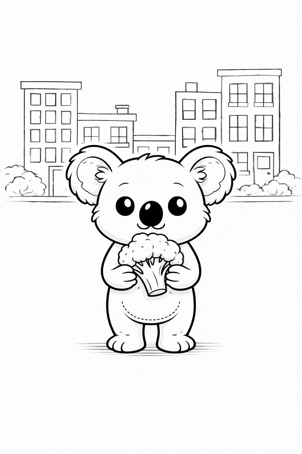 Free Coloring Rendering Coloring page for kids on Behance :: Behance