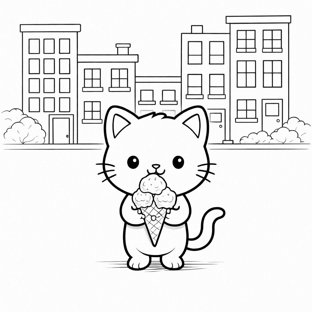 Free Coloring Rendering Coloring page for kids on Behance :: Behance