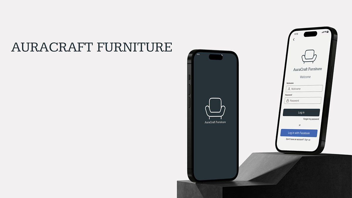 Example Furniture App rendition image