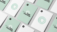 Free PSD Business Card Design Showcase Mockups