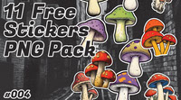 11 free sticker png pack_004