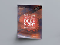 20 In 1 DEEP SPACE Party Club Event Flyer