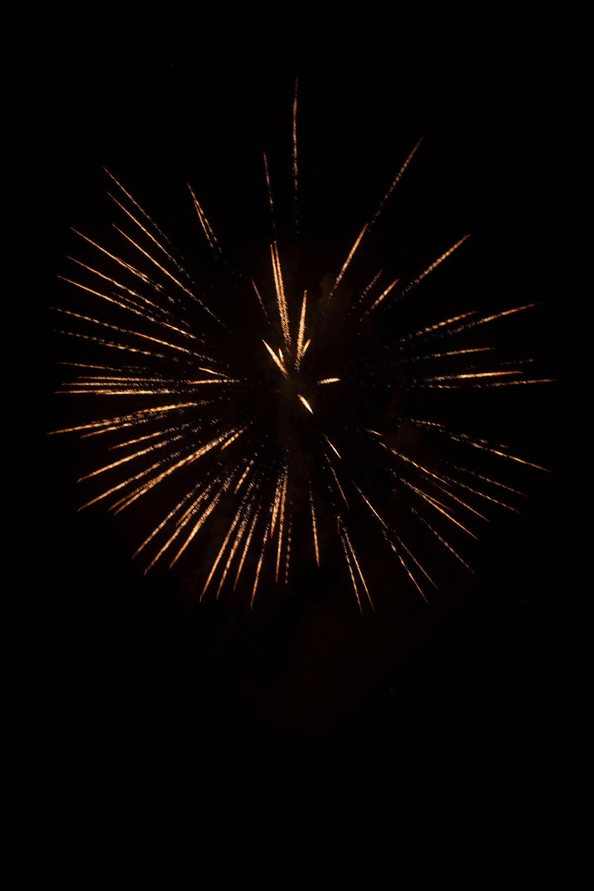 Fireworks rendition image