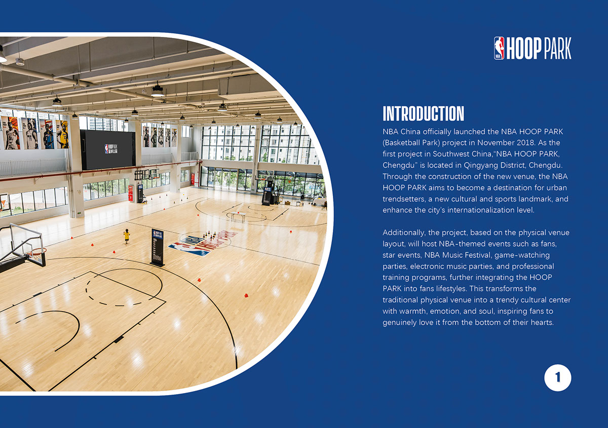 Nba Brochure.pdf NBA Hoop Park Chengdu-Corporate Brochure on Behance :: Behance