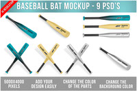Baseball Bat Mockup