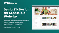 SeniorTix Website Redesign Case Study