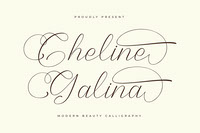 Cheline Galina - Modern Beauty Calligraphy