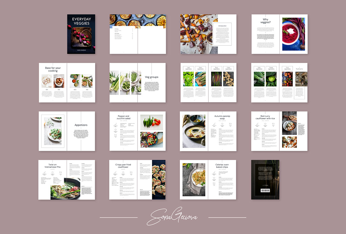 Book Template on Behance :: Behance