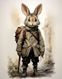 Hiker Rabbit
