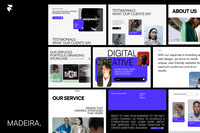 Madeira Creative Portfolio Framer Website