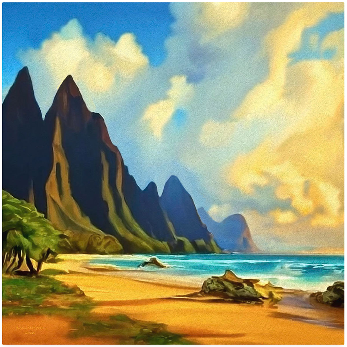 Kauai 9 rendition image