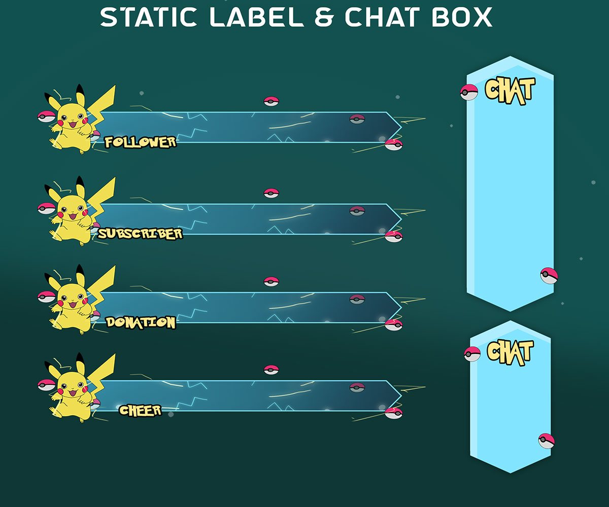 Electric Buddy Animated Stream Overlay Package on Behance :: Behance