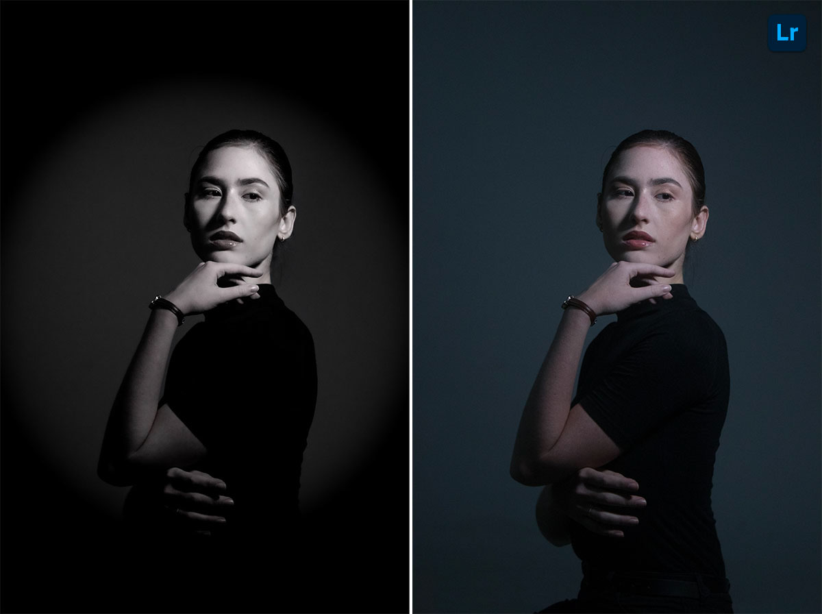 Black and White. Remix Lightroom