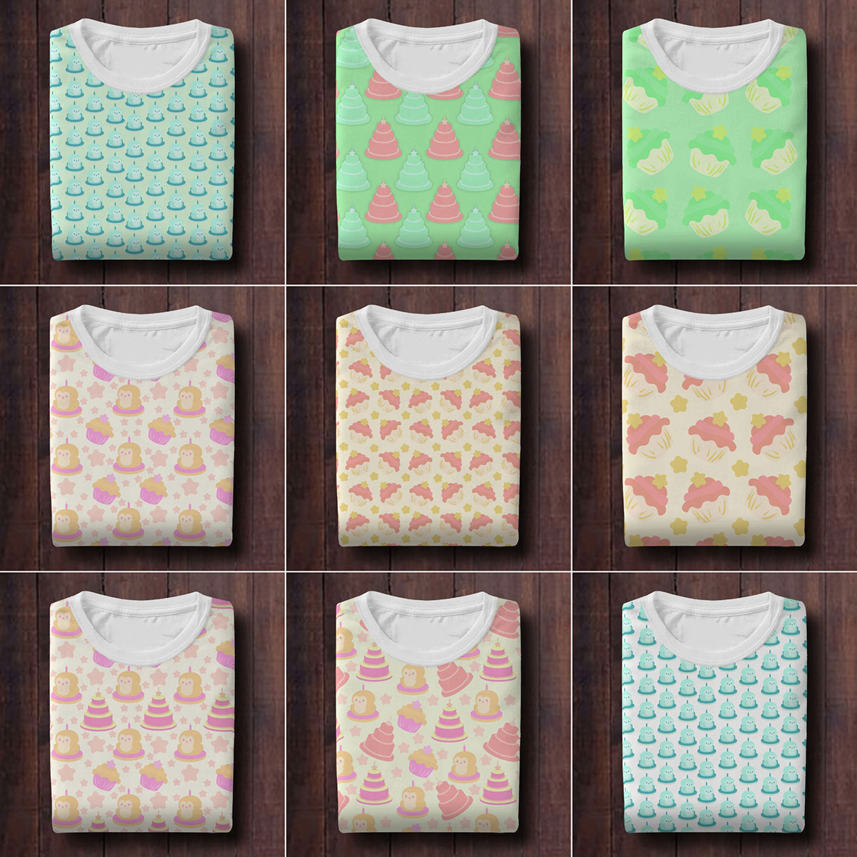 Birthday pattern on Behance :: Behance