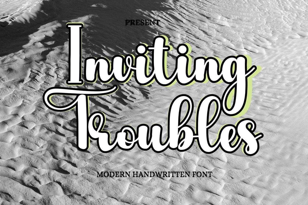 Inviting Troubles rendition image