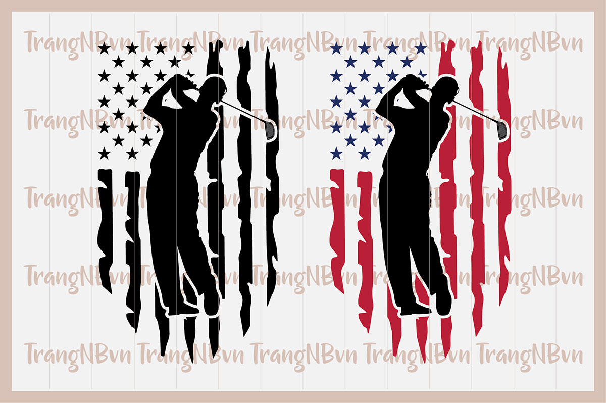 Golf Player - American Golf rendition image