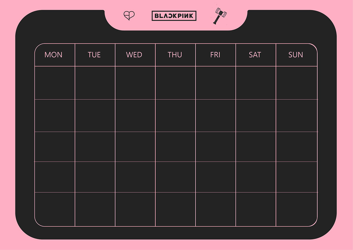 BlackPink Timetable rendition image
