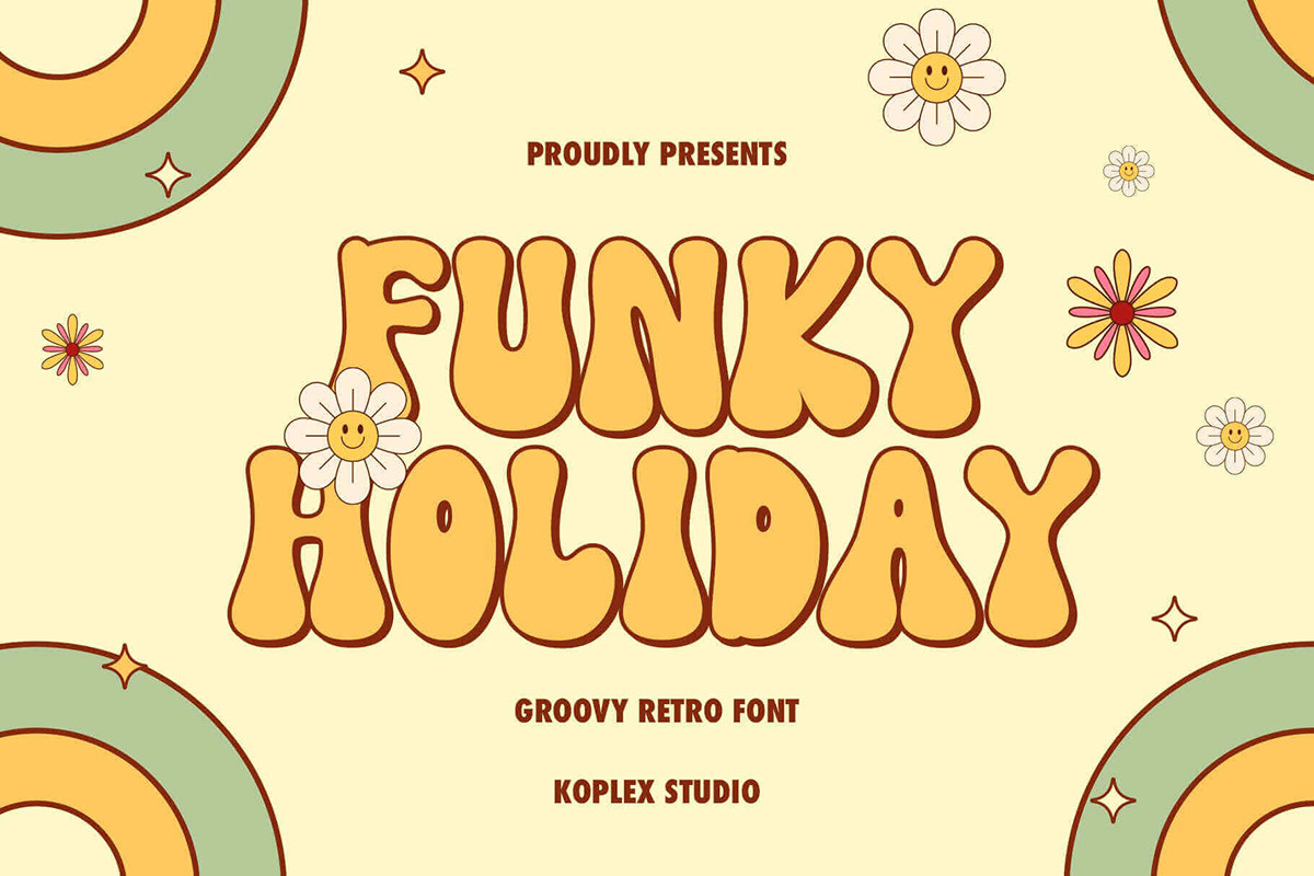 Funky Holiday rendition image