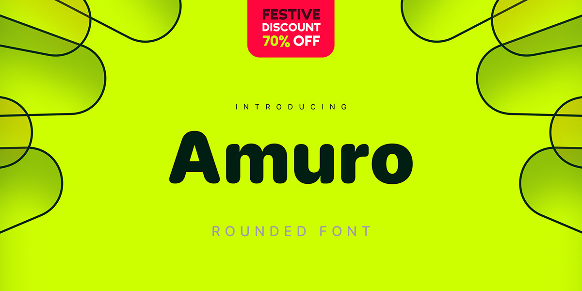 Amuro - Full font pack - 18 fonts rendition image