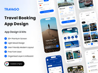 Travel Booking Mobile App UI Design
