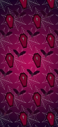 Gothic iPhone 13 Wallpaper - Pink Version
