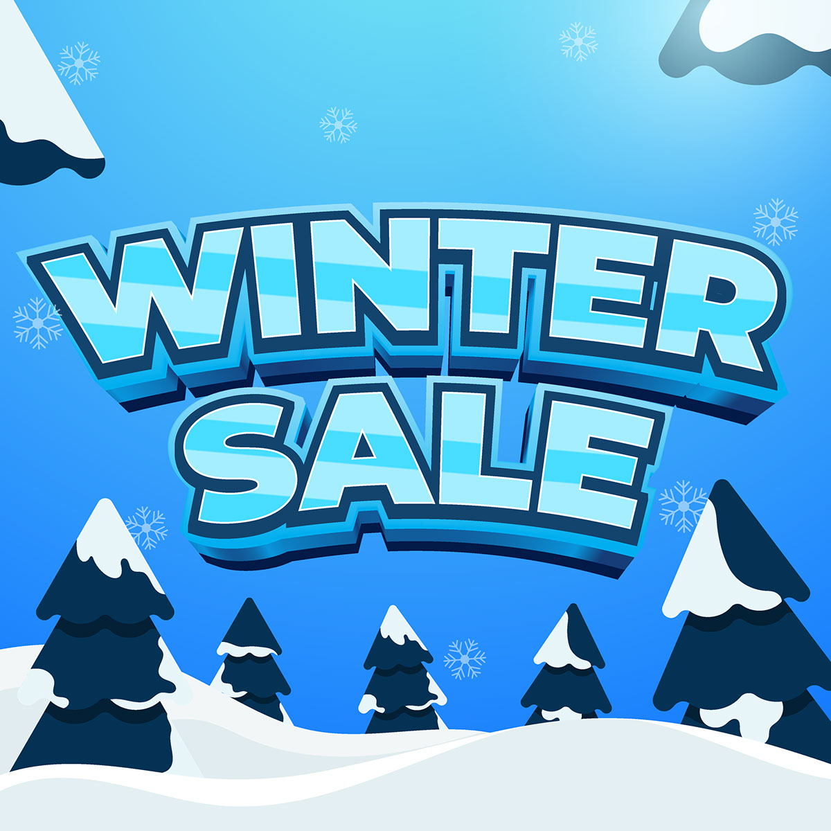 Winter Sale rendition image