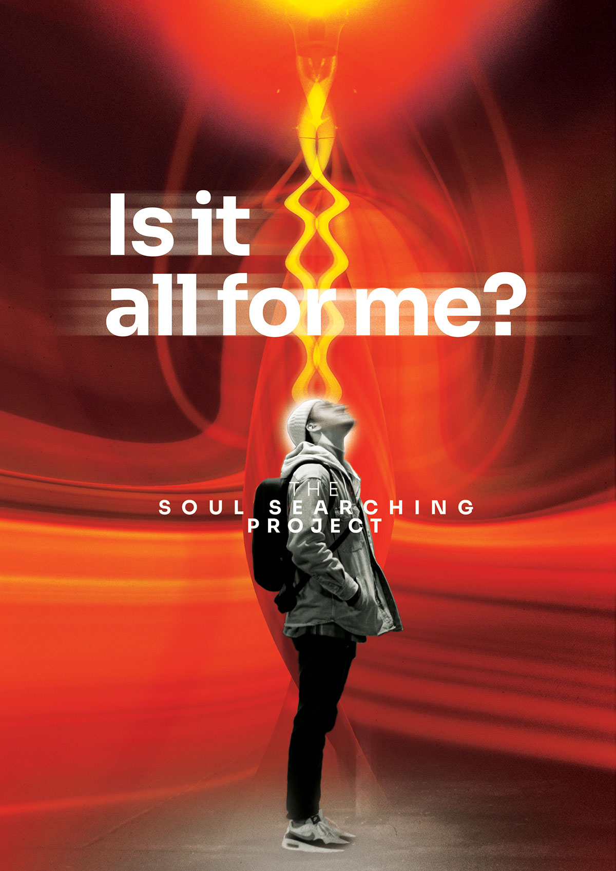 Is it all for me - The Soul Searching Project - A3 prints rendition image