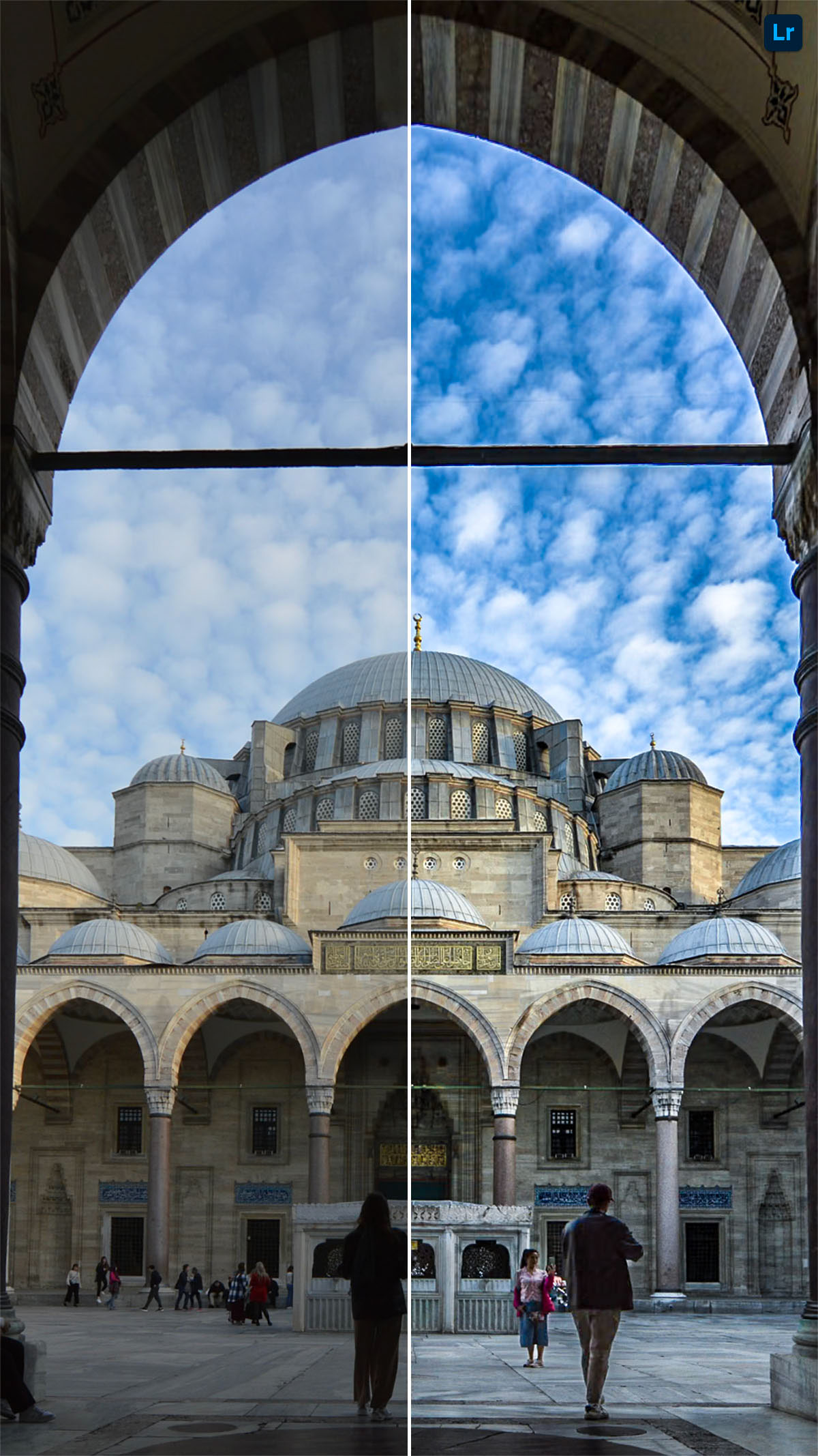 Split Mosque Mosque_ist | Remix | Photoshop Lightroom