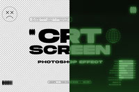 CRT Screen l Monitor Text Effects