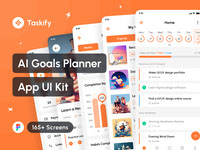 Taskify - AI Goals Planner App UI Kit