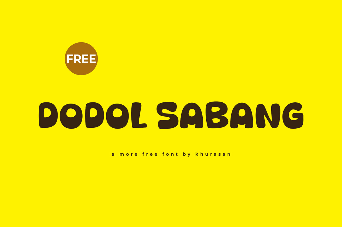 Dodol Sabang Font rendition image