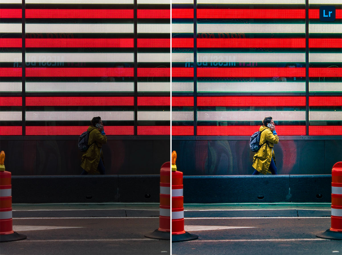 Flagged Image Yellow and the flag | Edit | Photoshop Lightroom