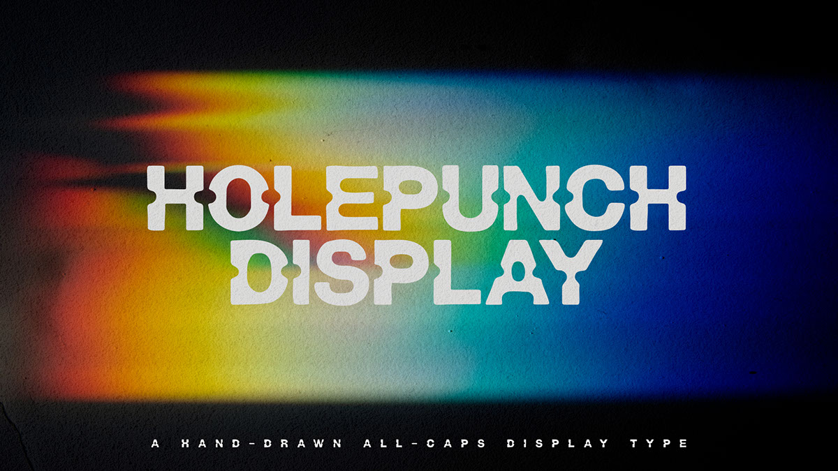 HOLEPUNCH DISPLAY rendition image