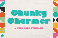Chunky Charmer Typeface