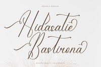 Hidasatie Bastirona - Modern Beauty Calligraphy