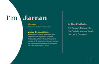 Design Thinking Portfolio - Jarran Fountain
