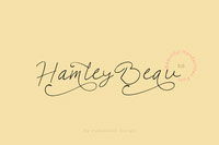 Hamley Beau Handwritten Font