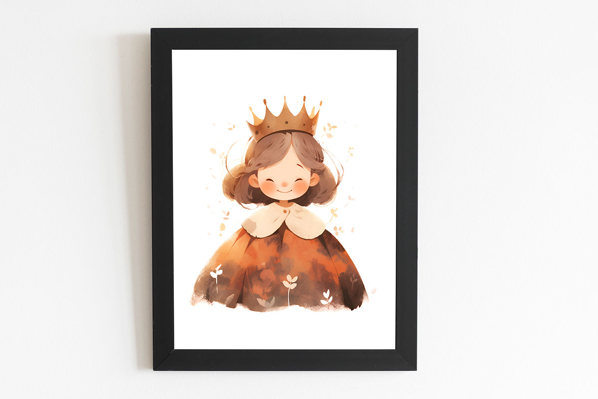 Little Princess Print rendition image