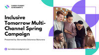 Inclusive Tomorrow Multi-Channel Spring Campaign