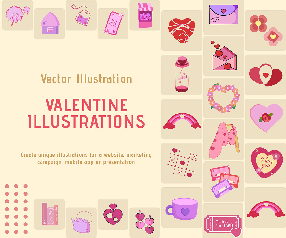 Valentine Vector Designs rendition image