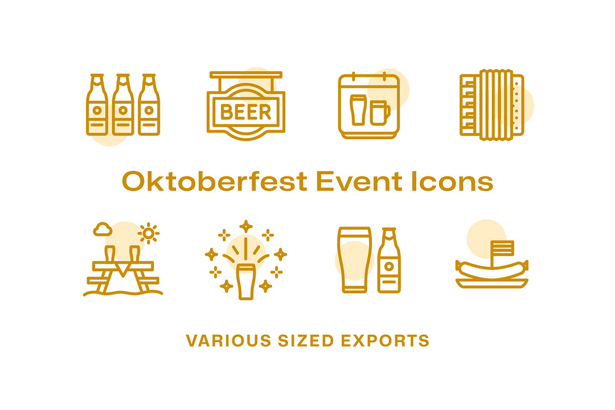 Oktoberfest-Icons rendition image