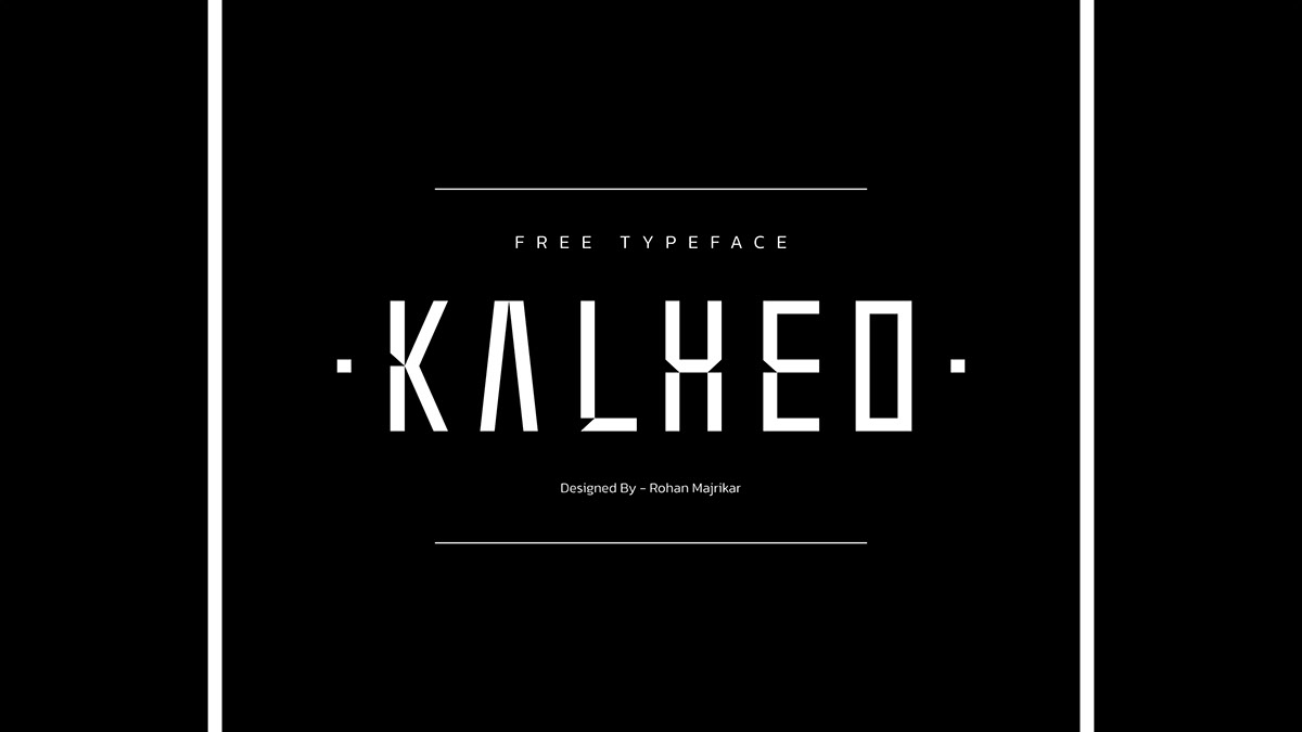 Kalheo - Typeface rendition image