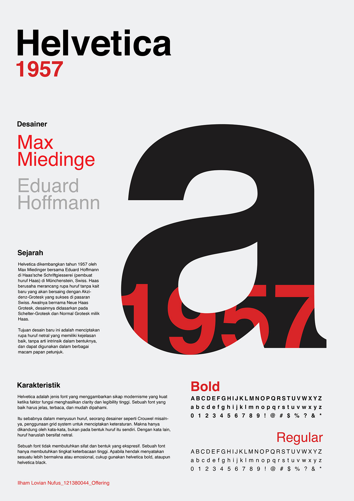 Helvetica Poster rendition image