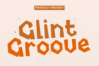 Glint Groove Typeface