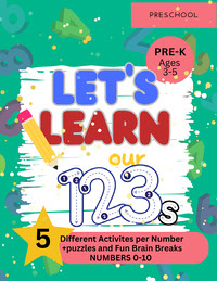 Lets Learn our 123s