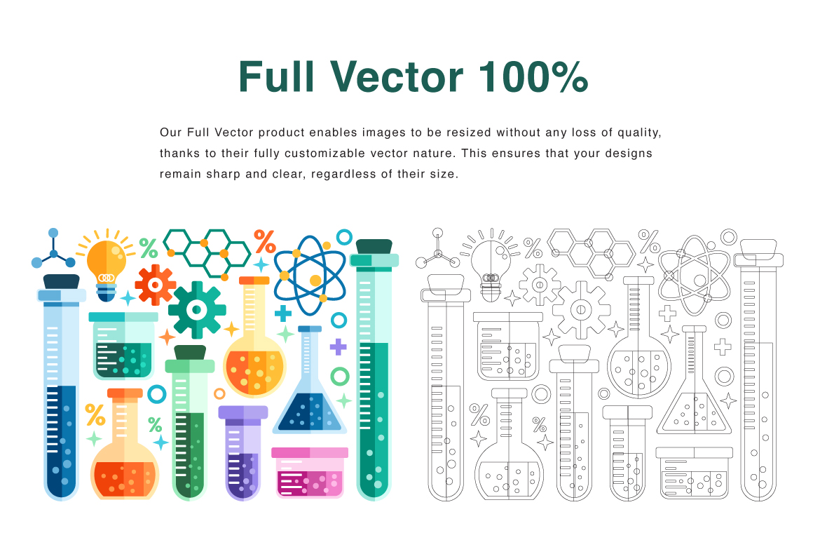 Chemistry Lab Elements Illustration on Behance :: Behance