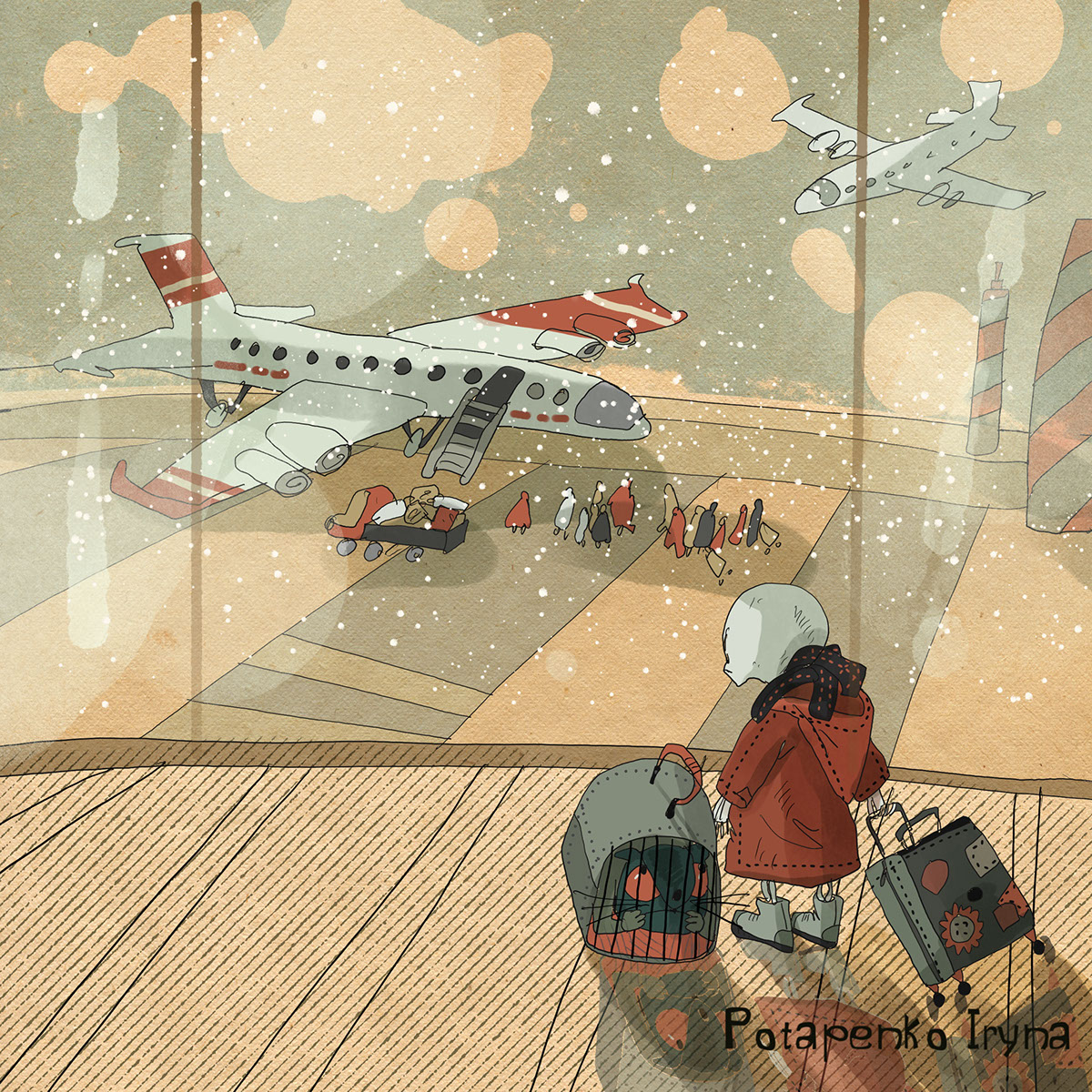 Airport rendition image
